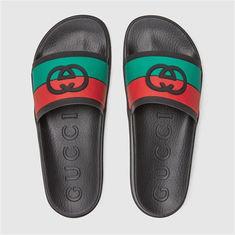 cheap gucci slides men|men's gucci slides size 12.